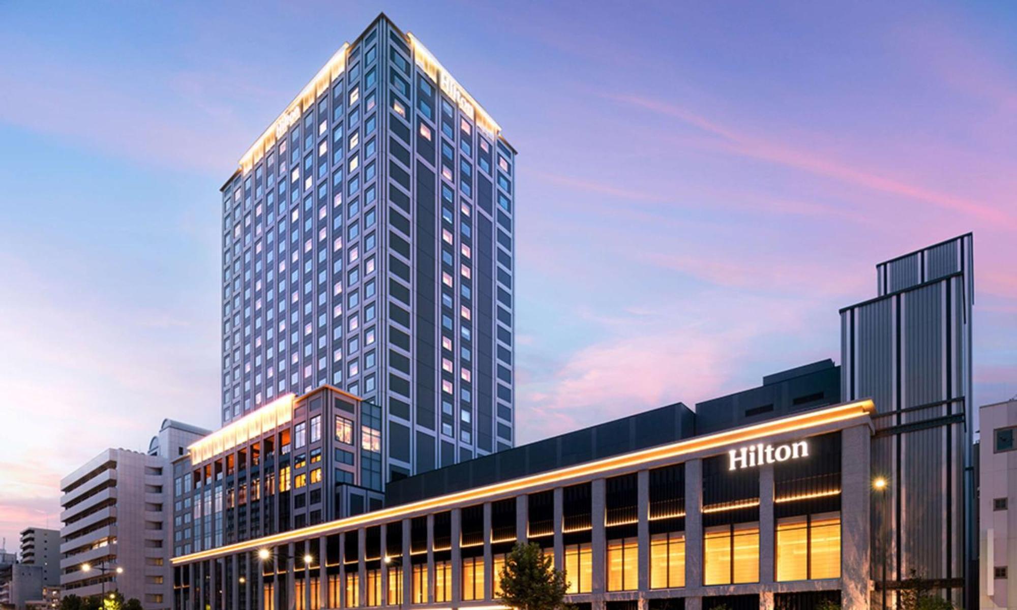 Hilton Hiroshima Hotel Exterior foto